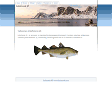 Tablet Screenshot of lofottorsk.com
